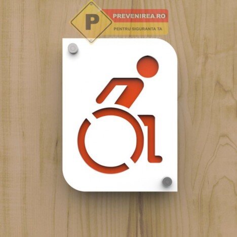 Placuta persoana cu handicap